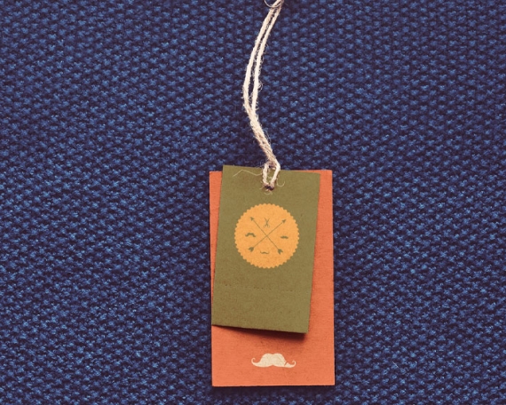 MUSTACHIO CLOTHING TAG